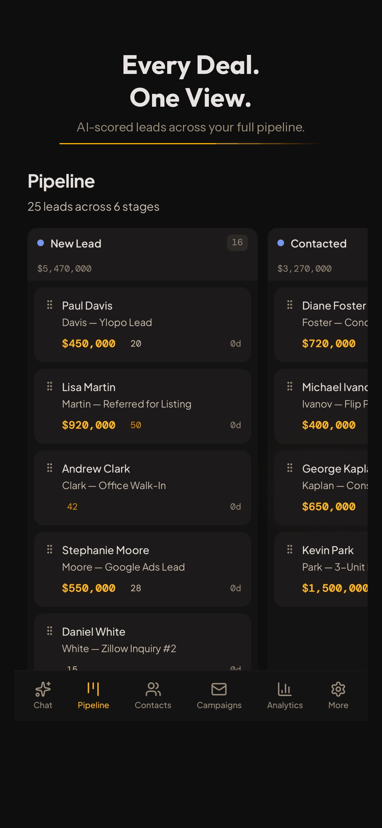 Closr mobile app screenshot 2