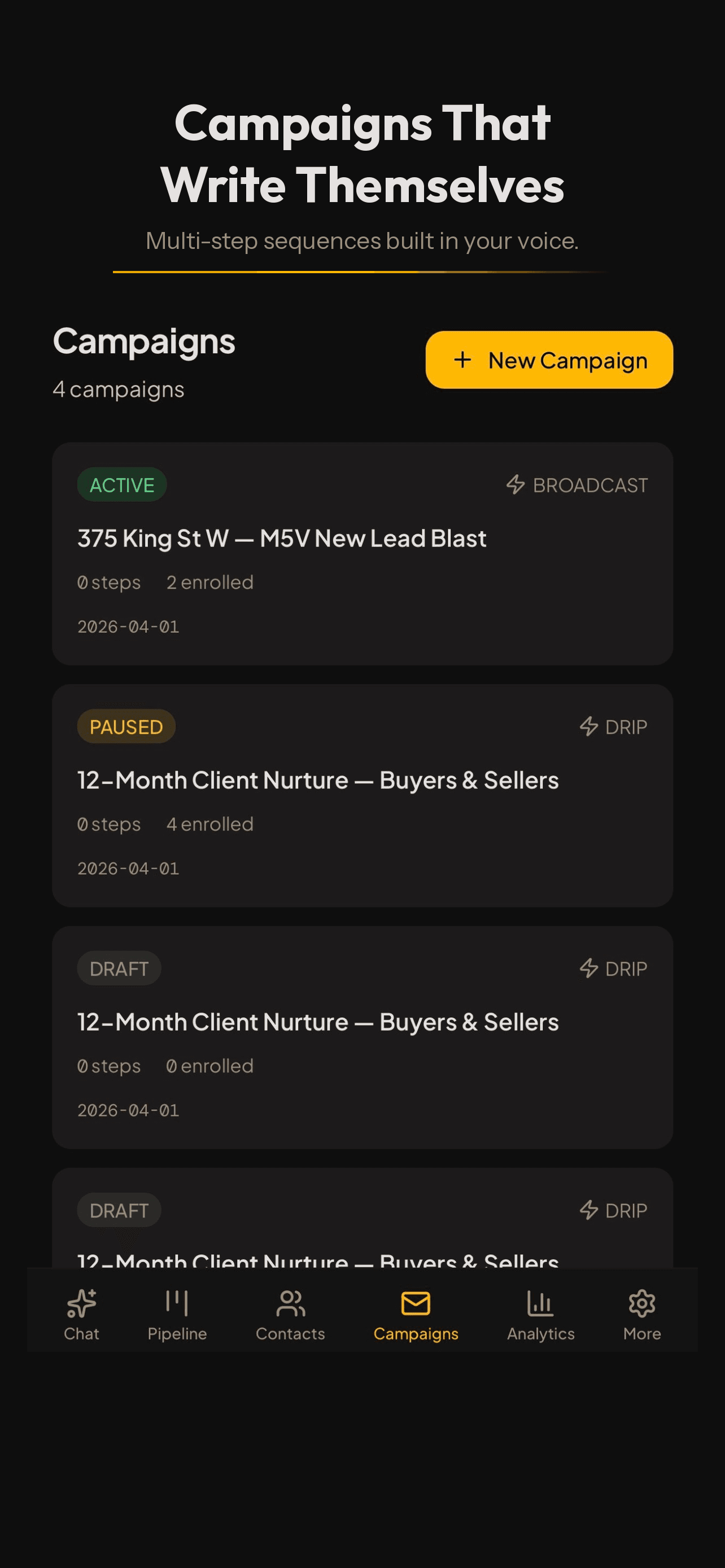 Closr mobile app screenshot 3