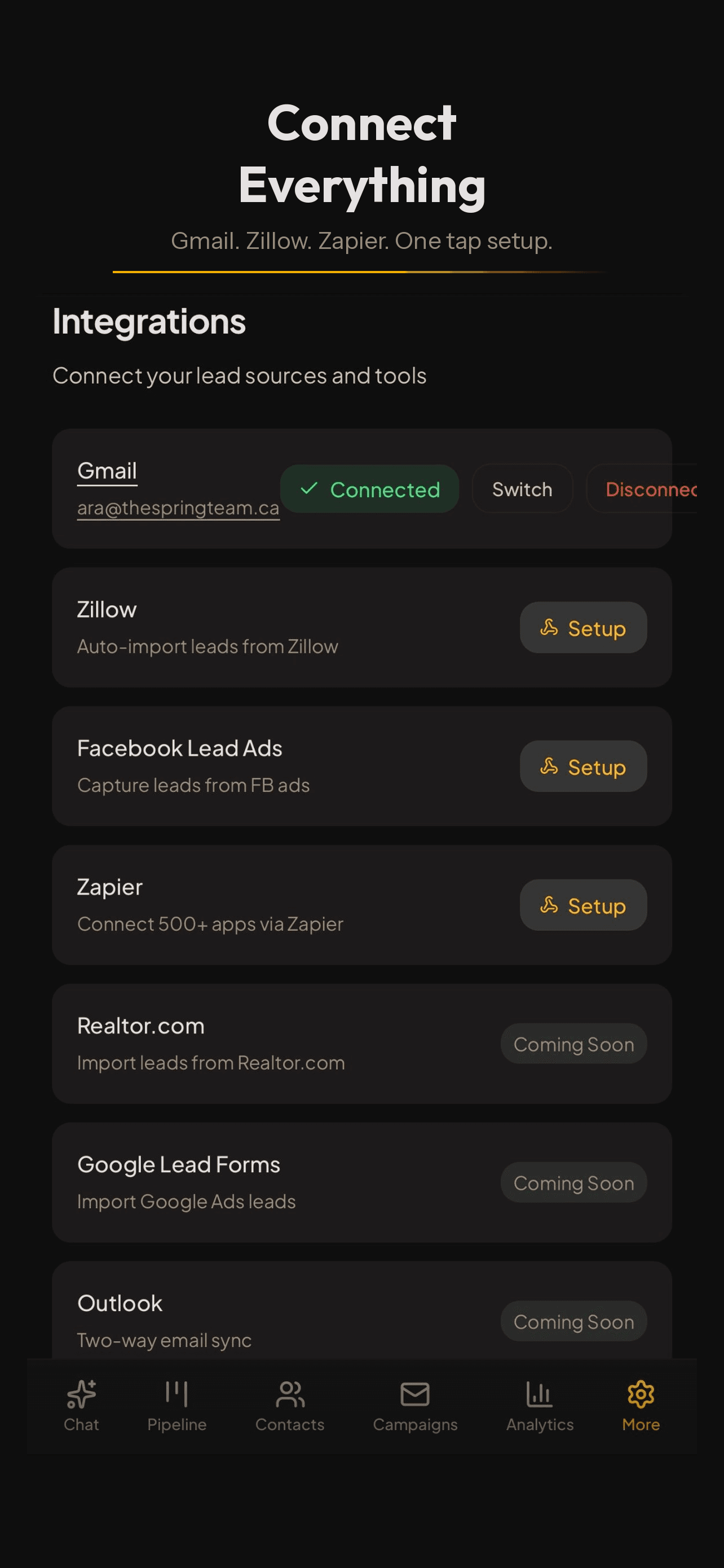Closr mobile app screenshot 5
